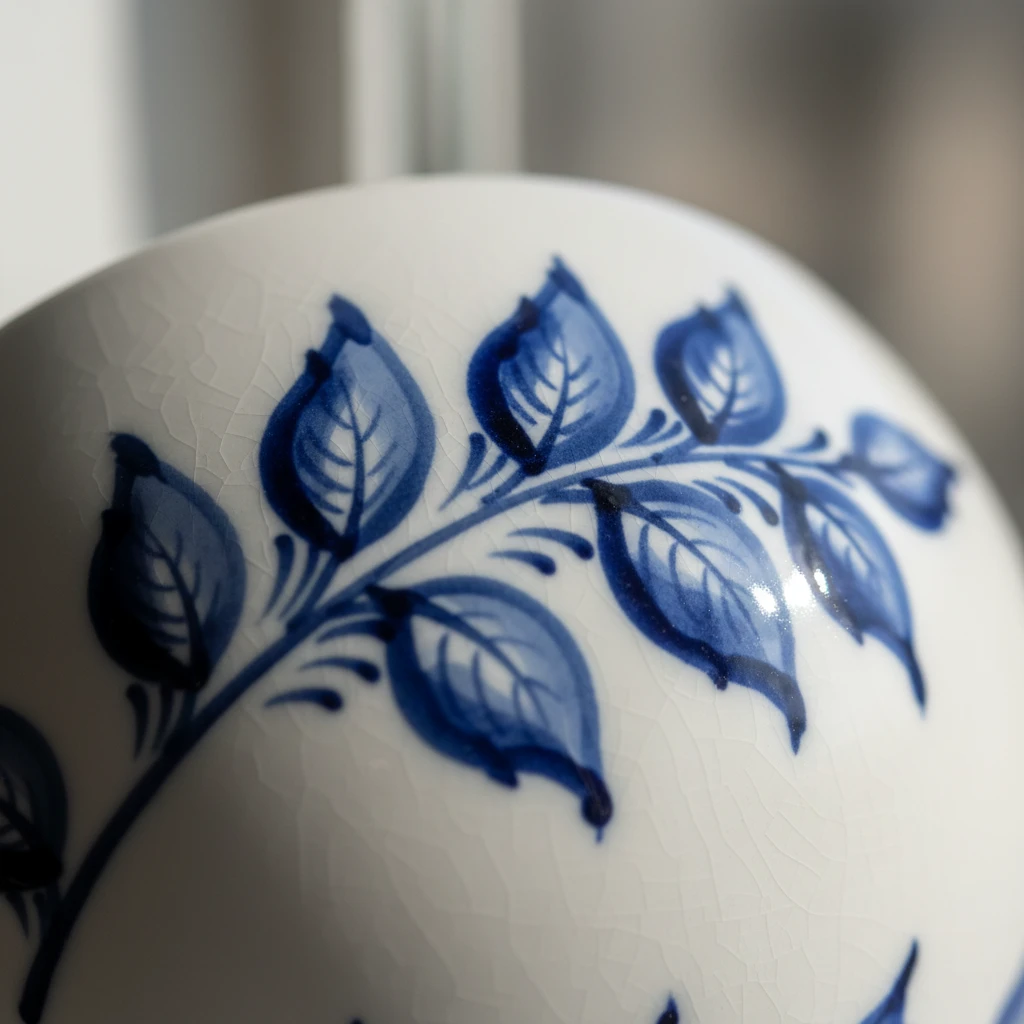 Чашка с листьями gzel38ru чашка с узором гжельских листьев